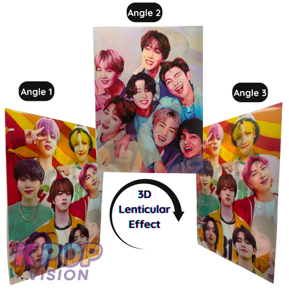 K-Pop Style 3D Lenticular Poster