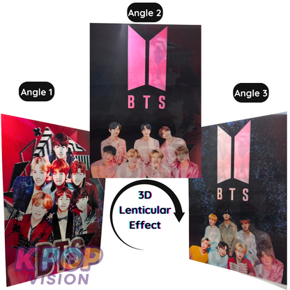 K-Pop Style 3D Lenticular Poster