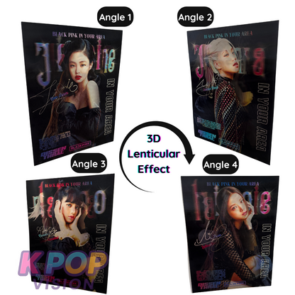 K-Pop Style 3D Lenticular Poster