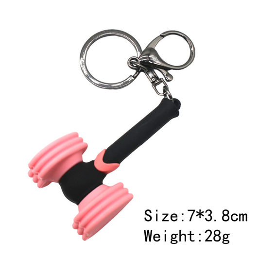 K-Pop Hammer Lightstick Keychain – Mini Fan Edition